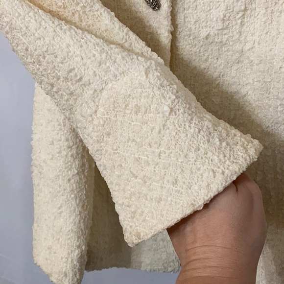 Vintage Lucy de Castenou Crepe Bell Cuff Jacket - Picture 2 of 8